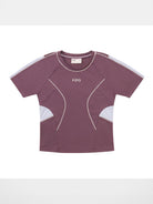 FPA Spliced Moisture Wicking T Shirt in Purple