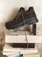 Retro 21 Calf Suede Vibram Hiking Boots in Brown - Lifestyle