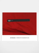 MasonPrince Waterproof Soft Shell Parka in Red - Detail