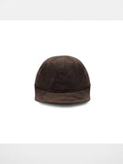 MasonPrince Twisted Flat Top Cotton Cap in Brown