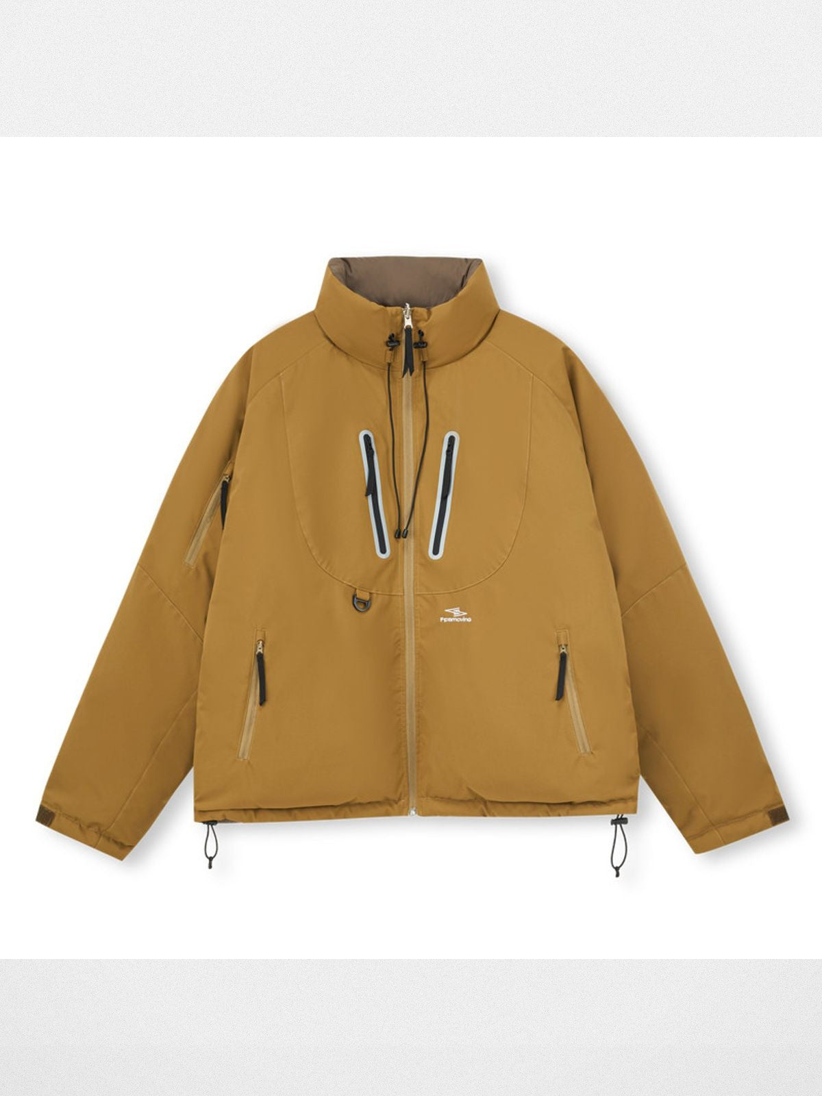 FPA Reversible Weather Resistant Down Puffer in Beige