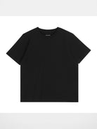Simple Project Pure Cotton Daily T Shirt in Black