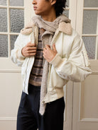 Retro 21 Thinsulate Padded B 15 Jacket in Yellow - On Model