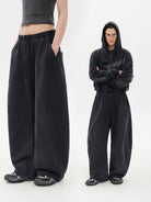 MasonPrince Double Layer Paint Font Top in 小版 - On Model