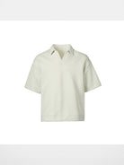 ROYA Structured Air Layer Polo in White