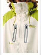 FPA 3 in 1 Hardshell Jacket Down Liner in White - On Female Model