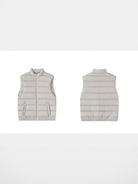 Roolrren Homme 3 Proof Tech Shell Down Vest in Gray