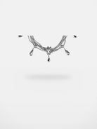 BLACKHEAD Multi Chain Teardrop Pearl Bracelet in Silver