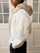 Retro 21 Thinsulate Padded B 15 Jacket in Yellow - On Model