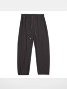 Simple Project Wooden Bead Detail Sweatpants in Gray