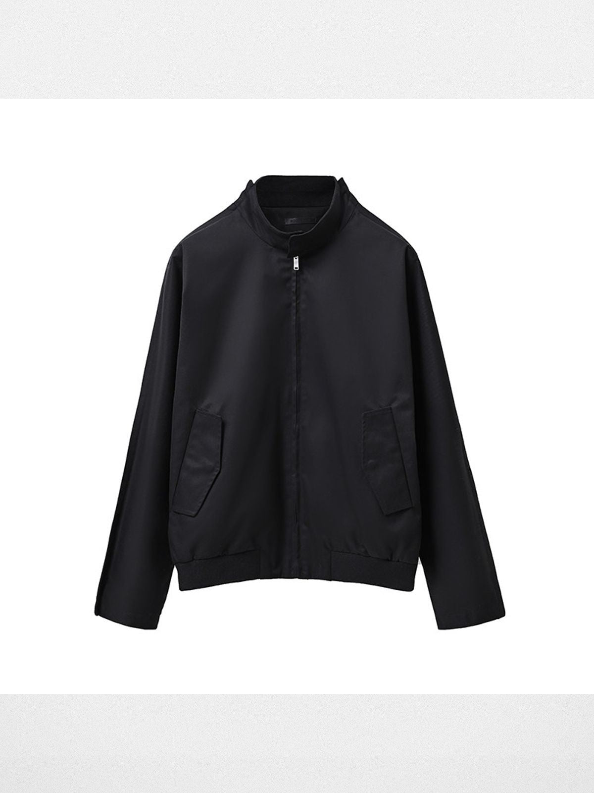 Roolrren Homme Heavyweight Cotton Harrington in Black