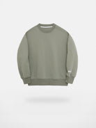 NANS Heavyweight Brushed Fleece Crewneck in Olive