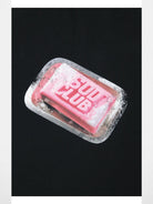 SOD Vintage Washed Boxy T Shirt in Black - Detail