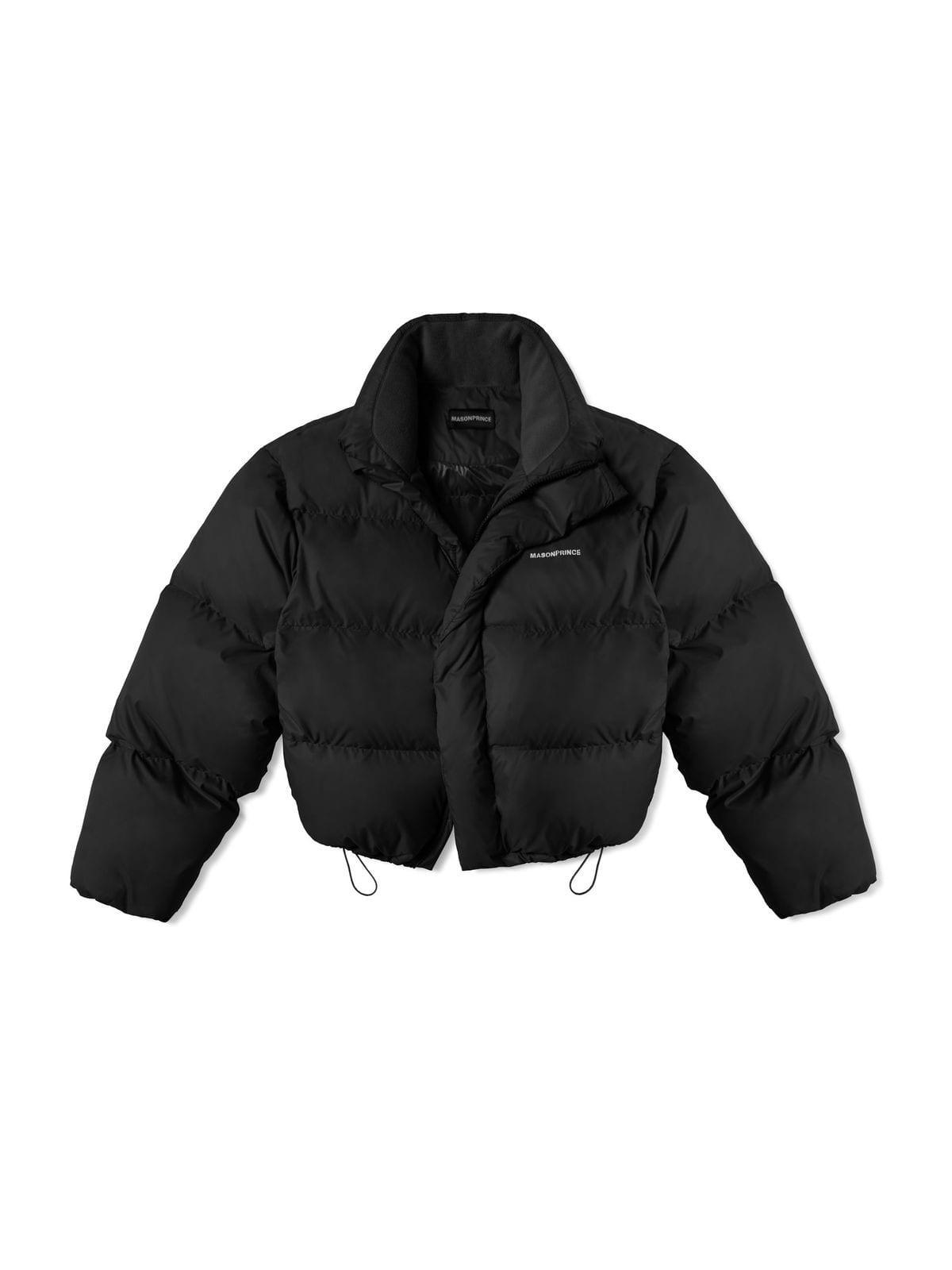 MasonPrince Cropped 90 Down Puffer in Black
