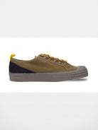 Soda Vulcanized Canvas Hiker Sneakers in Olive