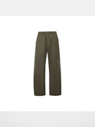FPA Curved Leg Nylon Trousers in Olive