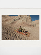 Songmont Leather Bowling Bag in Olive - Lifestyle