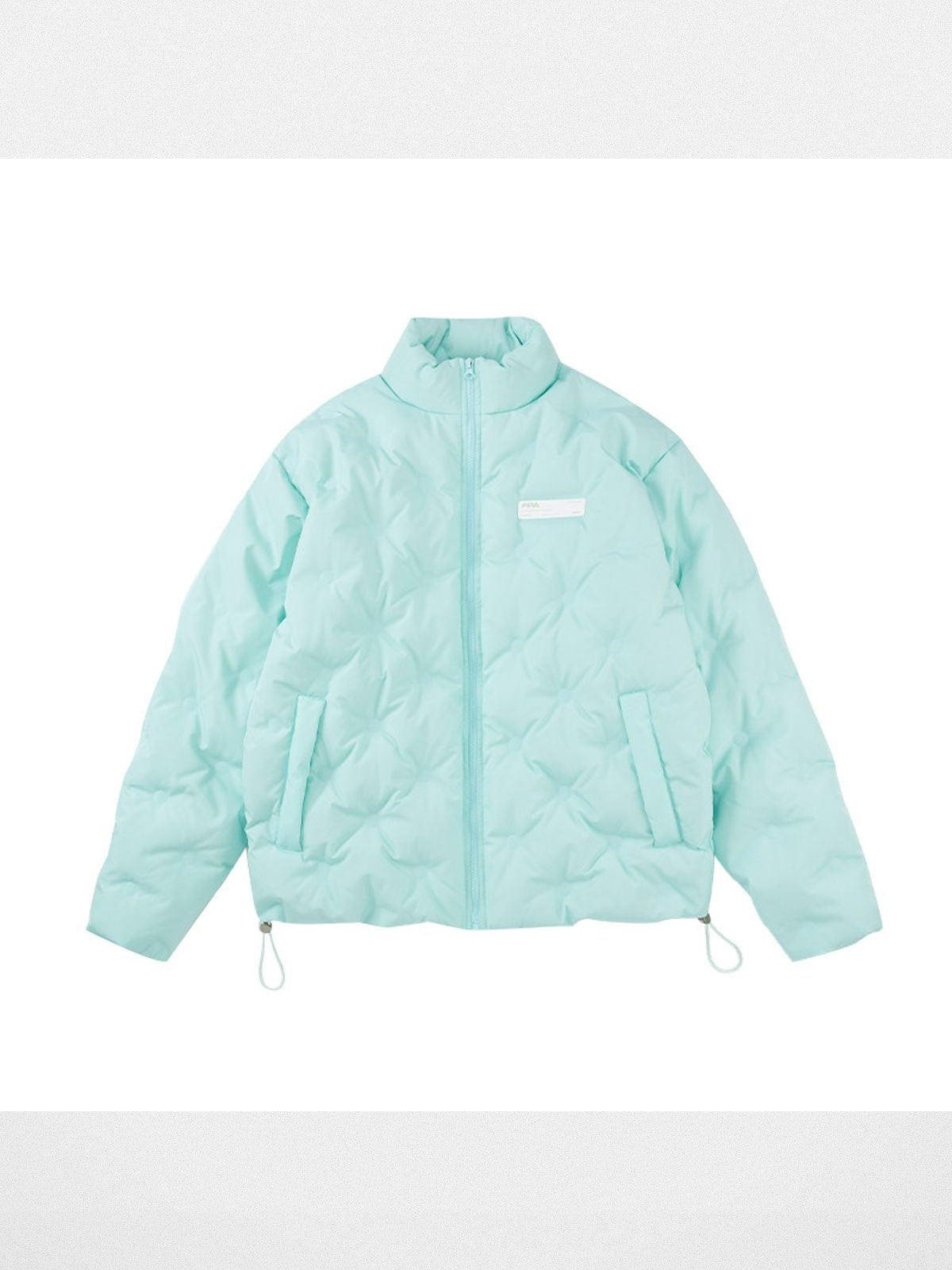 FPA Diamond Quilted Down Puffer in Mint