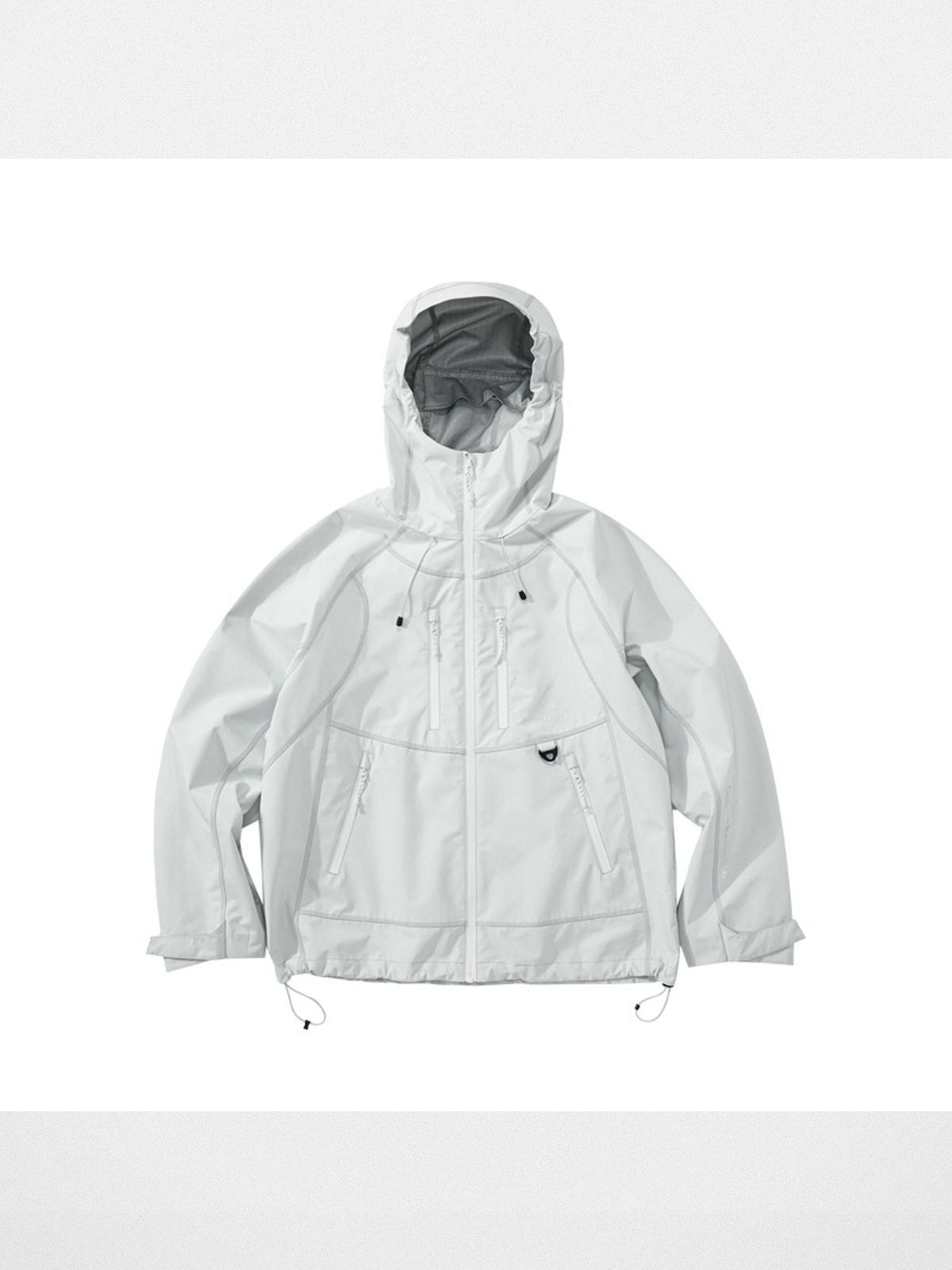 FPA Waterproof Contrast Stitch Tech Jacket in Gray