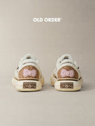 OLDORDER Hello Kitty Faux Fur Sneakers in Brown - Detail