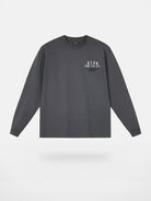MEDM German Velvet Thermal Crewneck in Gray
