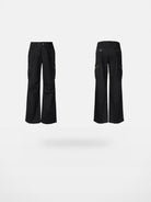 VLABMADE Distressed Paratrooper Cargo Pants in Black