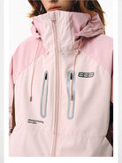 FPA 3 in 1 Hardshell Jacket Down Liner in Pink - On Female Model